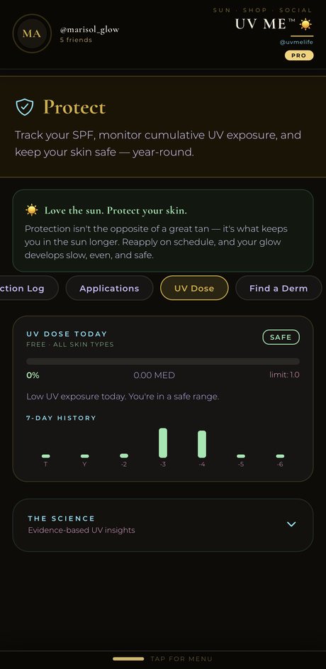 UV Me: see the dose, not just the number